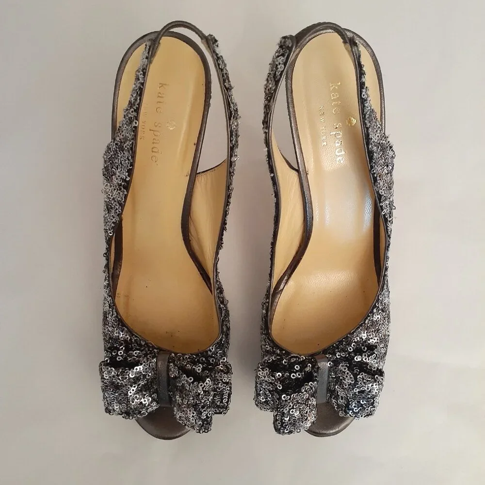 Kate Spade Shoes Sequin  Heels